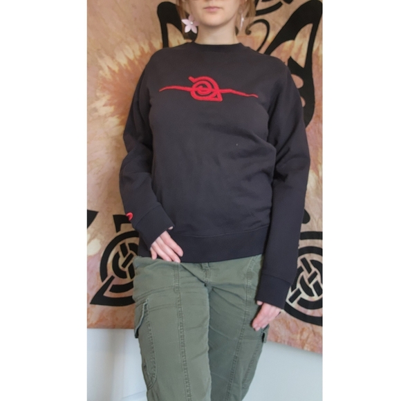 NWOT Coah X Naruto X MBJ Akasuki Sweatshirt - Picture 1 of 5